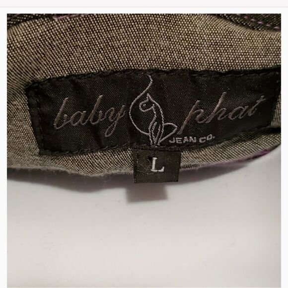 Baby Phat black jean jacket - Picture 6 of 8